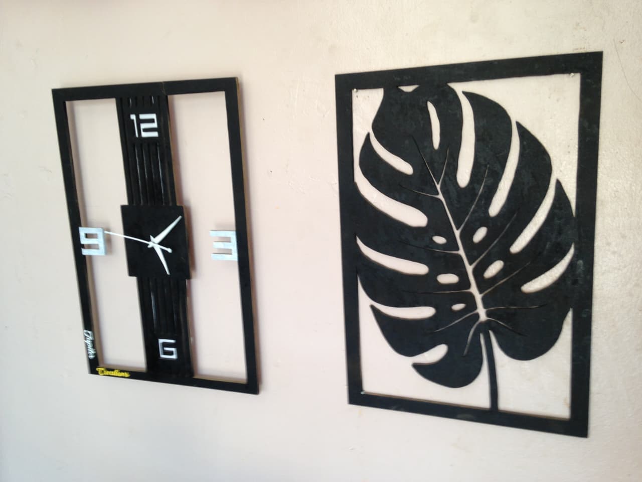 Custom 3D Wall Clock