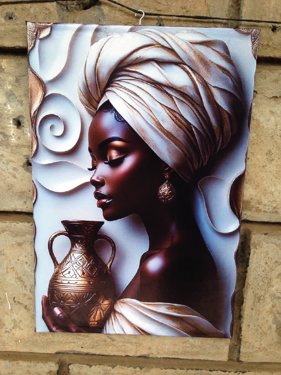 African Woman Art Print