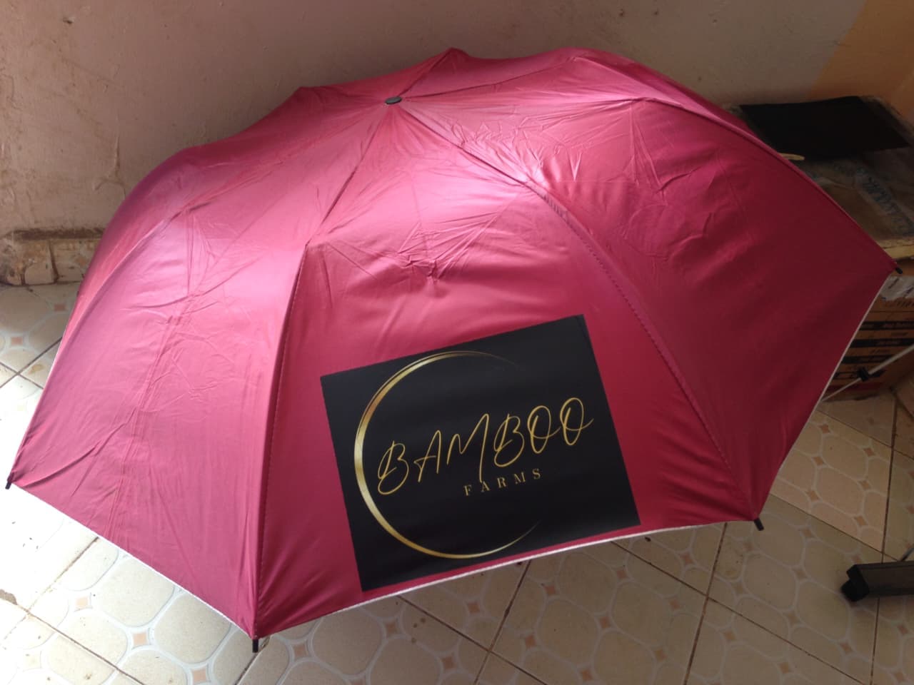 Bamboo Farms Promotional Umbrella