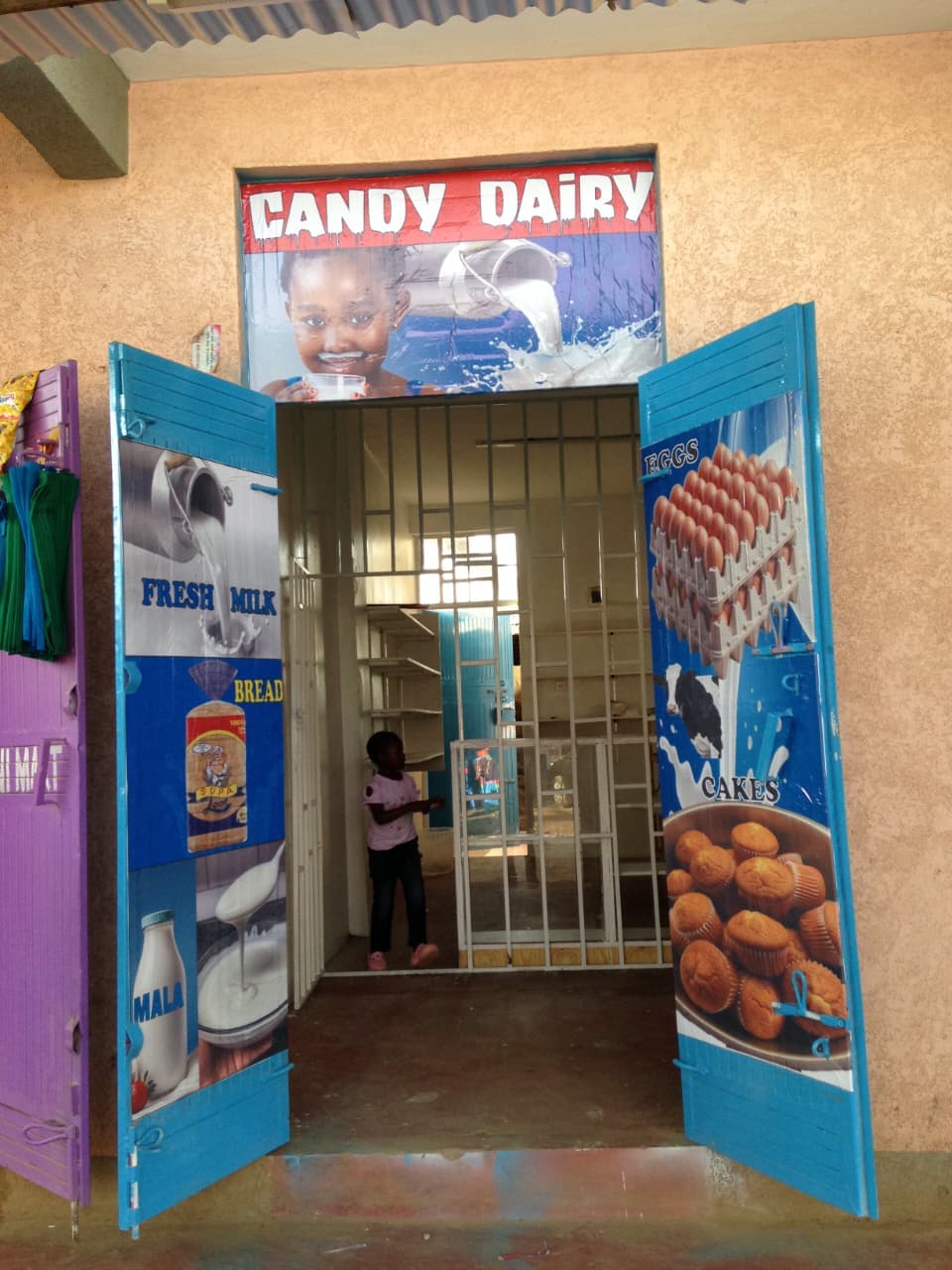 Candy Dairy Shop Branding