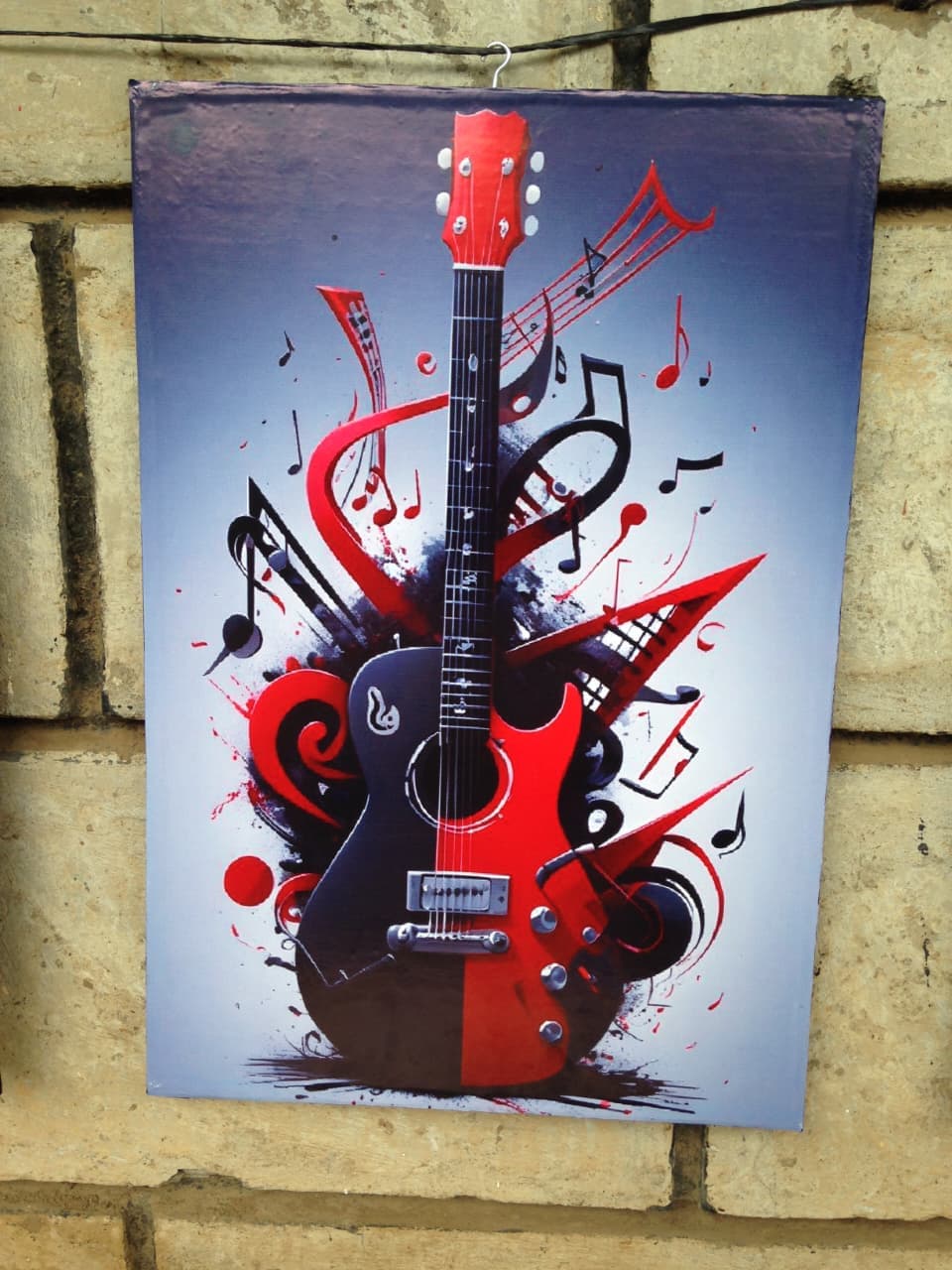 Guitar & Music Art Print