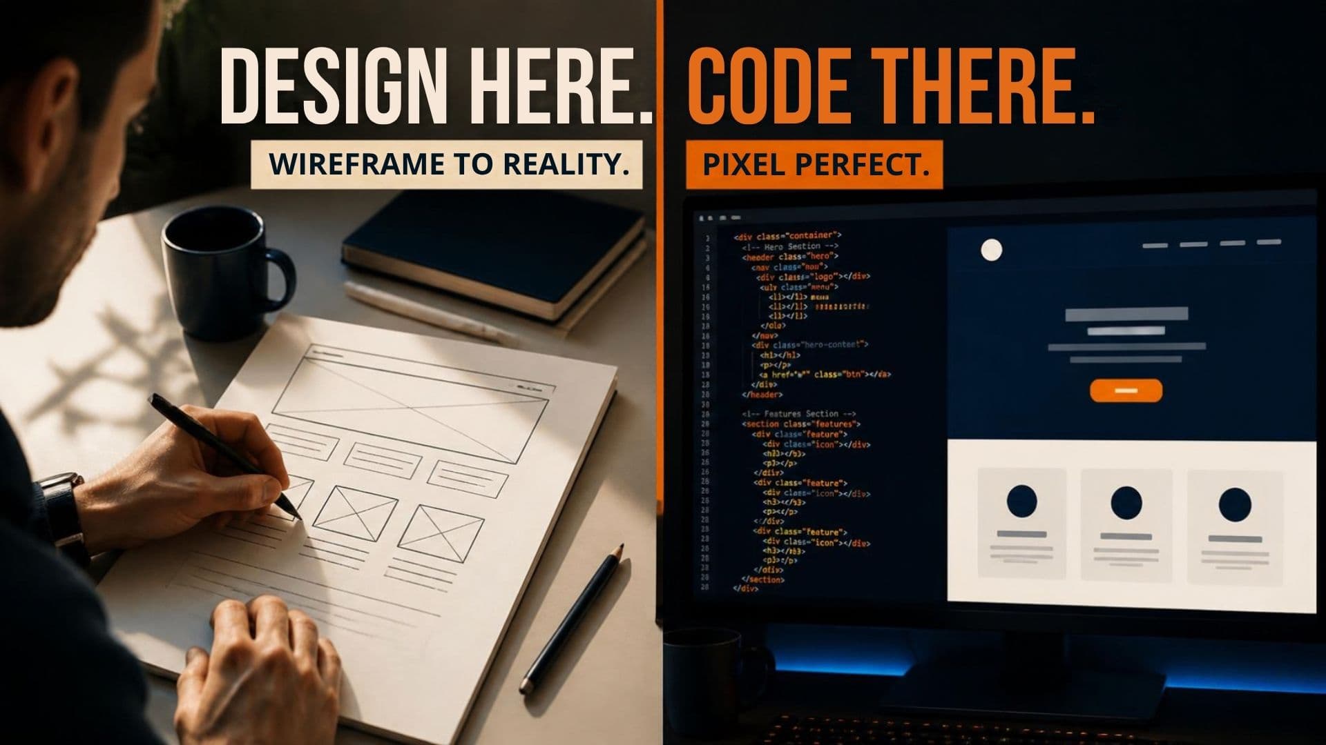From design wireframes to production code — Maogast Softworks development process